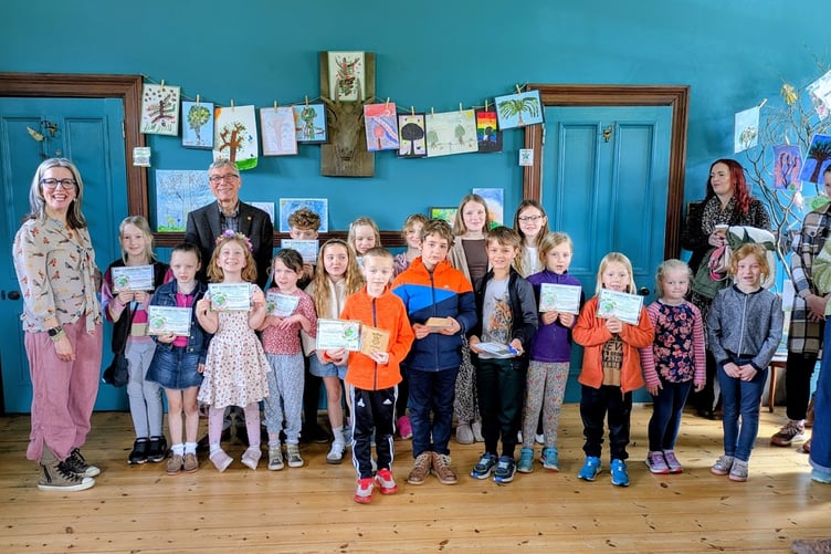 The judging was attended by Dr. Ian Kelham, the Deputy Lord Lieutenant of Somerset.
