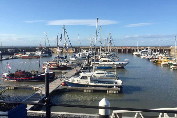 Improvements continue to be made in Watchet Marina under its new owners.