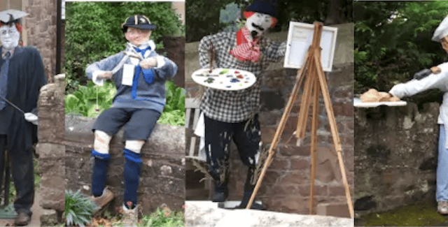 Scarecrows return for village festival