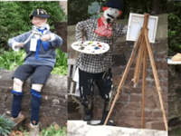Scarecrows return for village festival