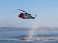 Midnight airlift as ultra marathon runner taken ill