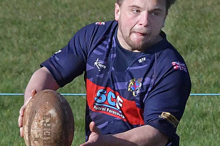 Dan Rottenbury - scored one of Wivelicombe's tries.