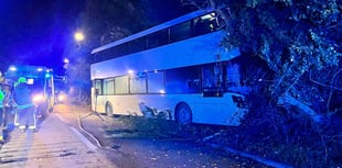 Third Hinkley C double decker bus crashes