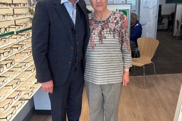 Quick-thinking optician saves woman's life