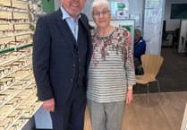 How a Specsavers eye test turned into a lifesaving experience for Minehead woman