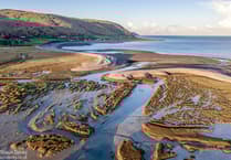 Porlock exhibition marks 30 years since catastrophic breach of bay's shingle ridge