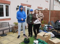 House flood leaves family living upstairs