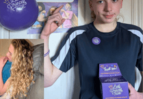 Theo has last laugh as his long hair raises £600 and helps young cancer sufferers