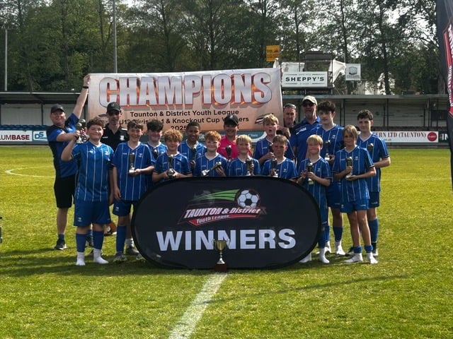 Minehead Falcons - Under 15 KO Cup winners 