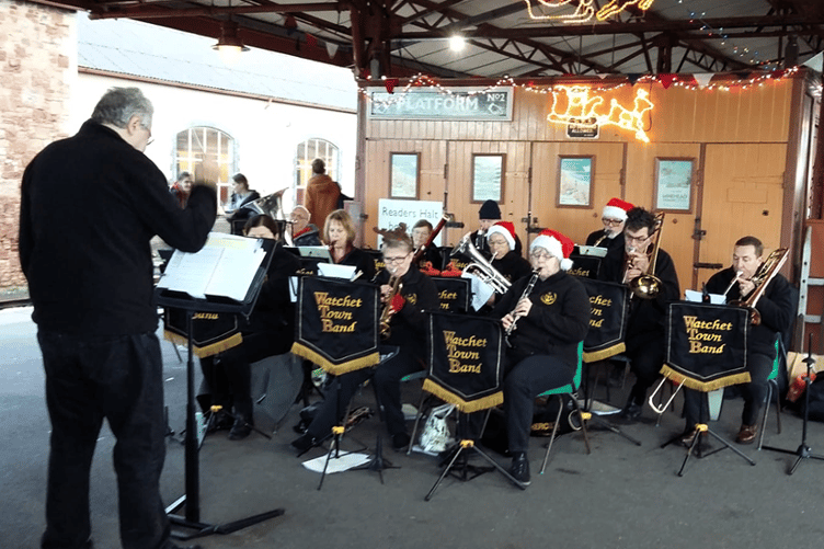 Watchet Town Band will be performing at Minehead Rotary's 'Party in the Park' next week.