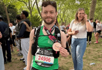 London Marathon duo raise funds to restore engine to run on West Somerset Railway