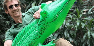 Coast to coast run in Crocs for crocodile house