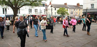 Line dancing flashmob event connects globally