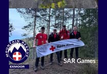 Top five place in international competition for Exmoor Search and Rescue Team