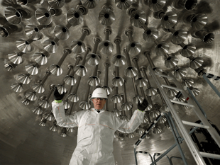 Take a look inside a nuclear reactor