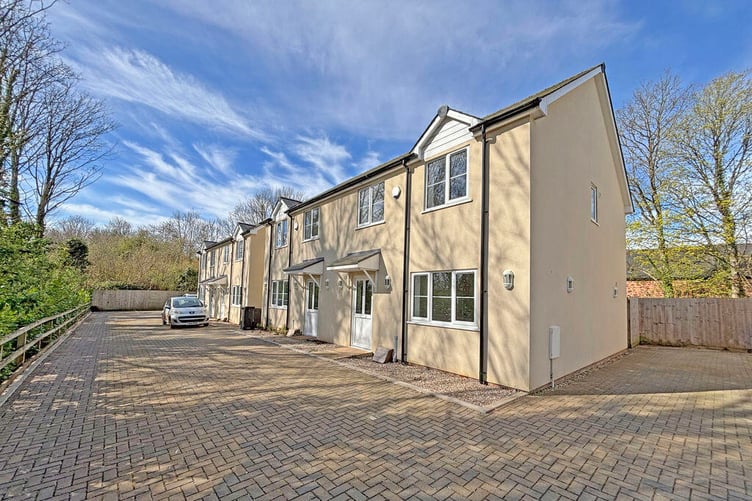 The property is set in a tucked away position in Wiveliscombe