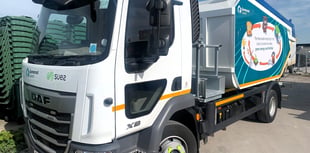 New trucks with food waste messaging