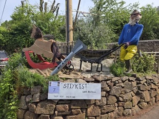 'Postie with the Mostie' Adam delights villagers