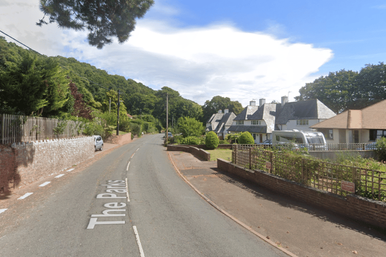 Grooves were cut in the surface of The Parks, Minehead, when a pick-up truck was driven with a dangerous front wheel, magistrates heard.