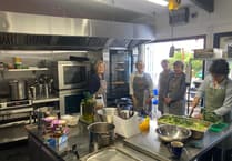Charity which supplies 500 meals a week marks two years at new base