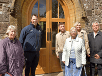 Church doors tribute to legendary cricketer