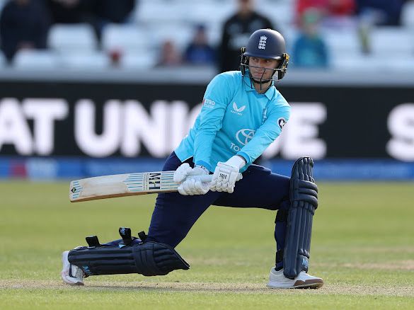 Charlie Dean - the first England captain to use M&H bats