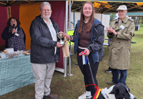 Successful first dog show on Watchet's recreation ground raises £550