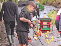 Hundreds of fund-raising ducks taking to river