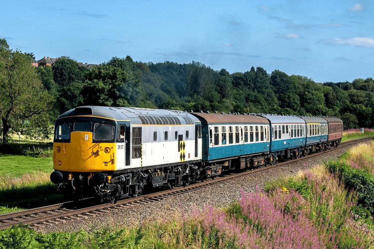 One of the stars of the upcoming West Somerset Railway diesel festival will be class 26 No. 26007 locomotive.