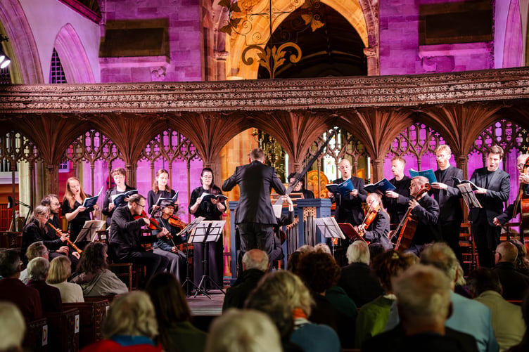 A 2025 Dunster Festival concert.