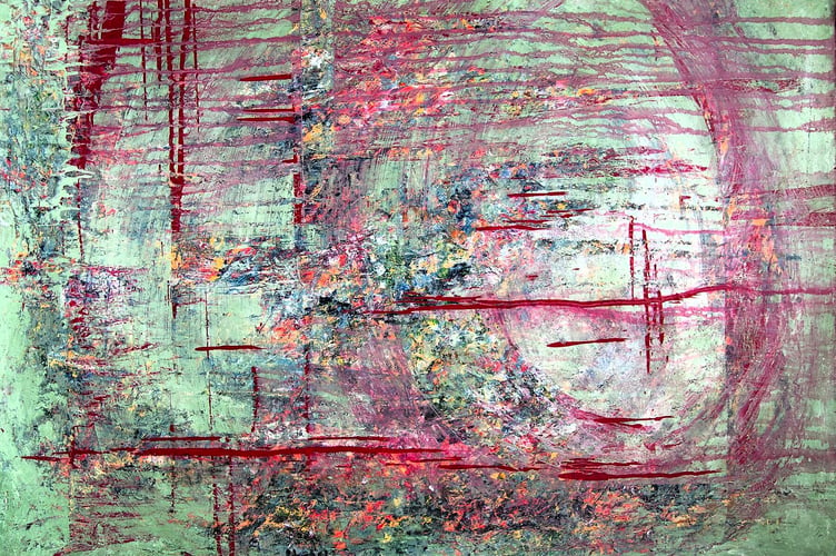 An example of work by artist BrendaJay, who is opening a gallery in Watchet.