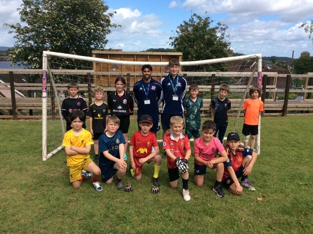 Exeter City FC brings professional football coaching to primary school