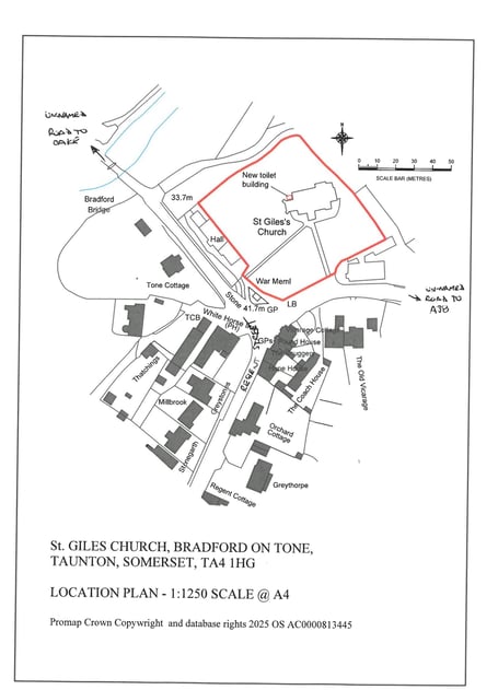 The Parochial Church Council is seeking planning permission for an external toilet for the grade II listed building. 