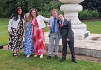 Aurora Foxes students receive Duke of Edinburgh Awards from the Duke himself