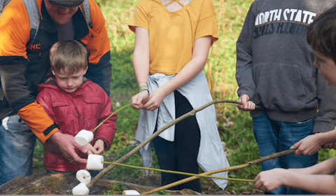 Half-term fun in Lorna Doone Valley