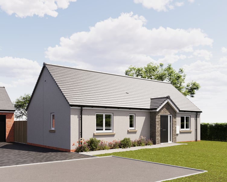 Bungalows are in the mix for a new housing estate being built in Wiveliscombe.
