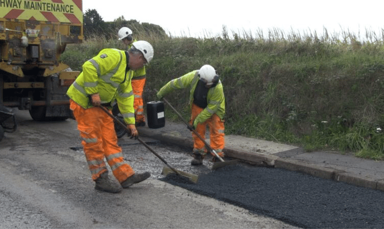 Somerset Council said it was 'fighting back' against the county's 'pothole pandemic'.