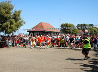 'Best ever' wheelbarrow race as sun shines
