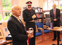 Library volunteers receive King's award