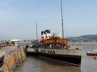 Nostalgic return for last paddle steamer