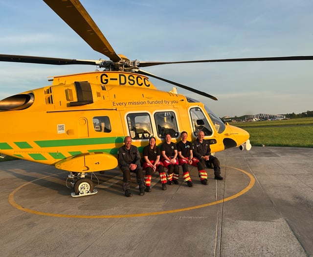 Air ambulance receives second helicopter