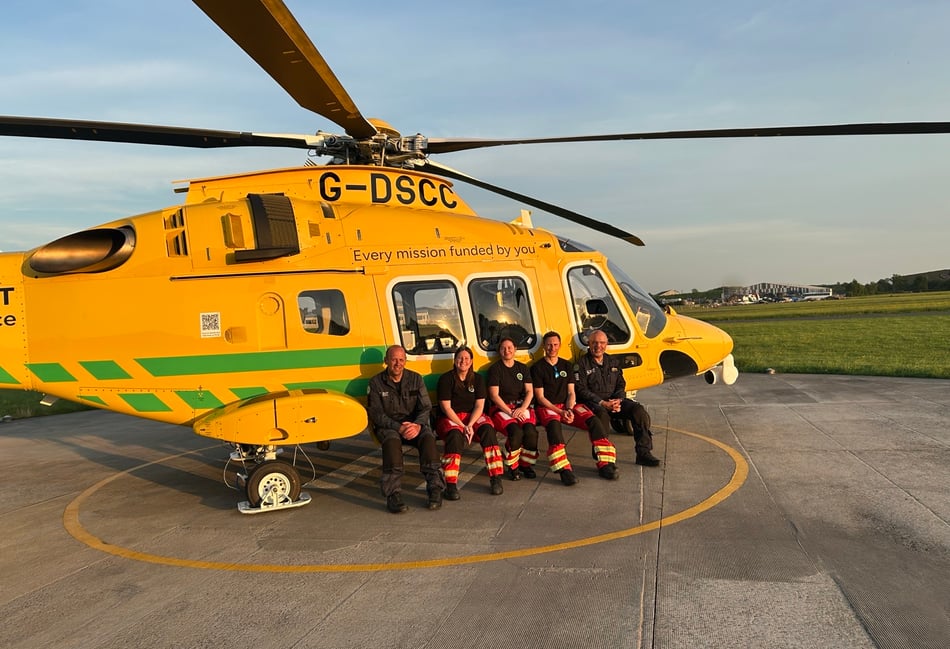 Air ambulance receives second helicopter