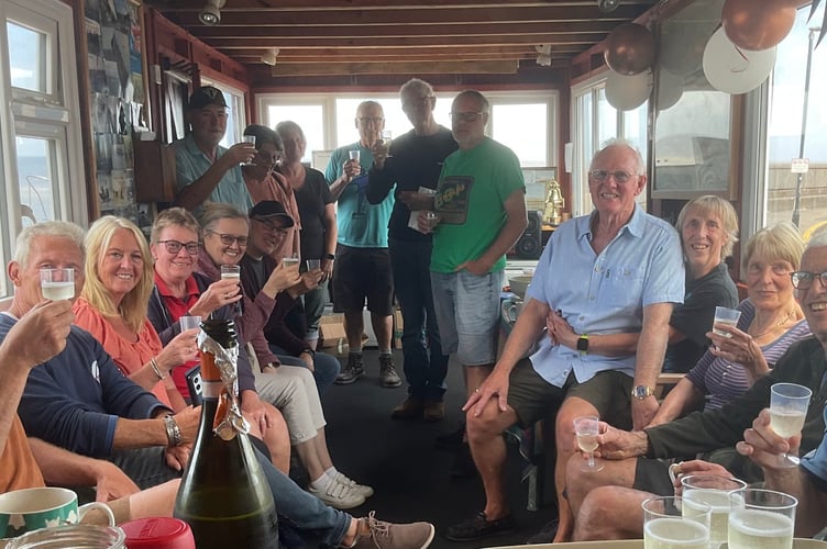 Minehead Sailing and Watersports Club members have marked 60 years since the Luttrell family sold the land on which the club is based.