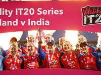 England edge India in dramatic Taunton decider