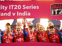 England edge India in dramatic Taunton decider