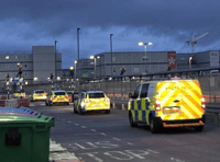 Police called to keep peace at nuclear site