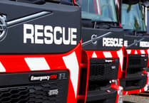 Firefighters called as two people trapped in cars following crash near Crowcombe