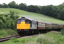 Thousands brave 'British weather' to attend West Somerset Railway summer diesel gala