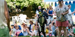 Town celebrates four-legged friends
