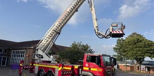 Firefighting service's 'stairway to heaven'